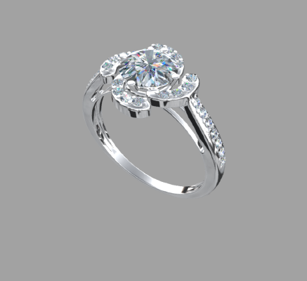 Women rings 390 | 3d print model