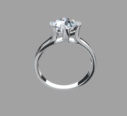 Women rings 391 | 3d print model