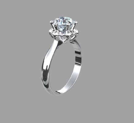 Women rings 392 | 3d print model