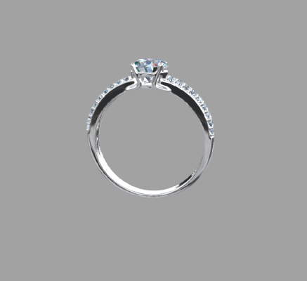 Women rings 395 | 3d print model