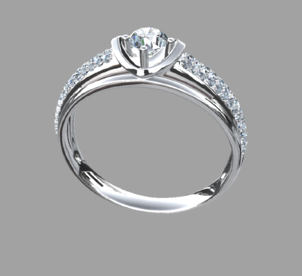 Women rings 400 | 3d print model