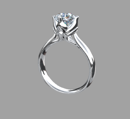 Women rings 402 | 3d print model