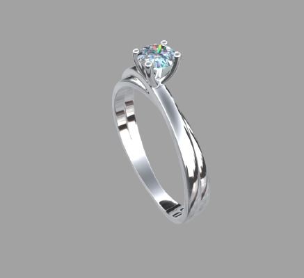 Women rings 407 | 3d print model