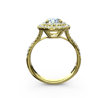 Fashion ring 409 | 3d print model