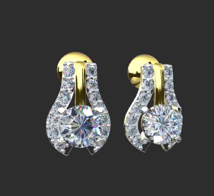 Earrings 417 | 3d print model