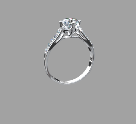 Women rings 431 | 3d print model