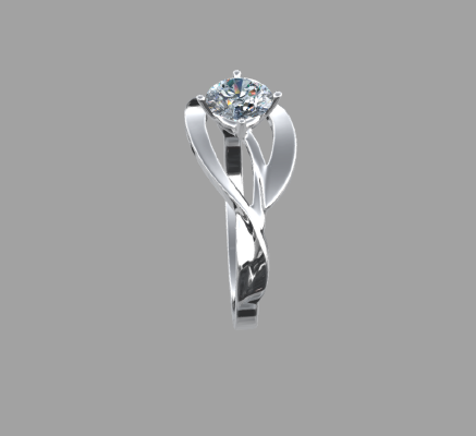 Women rings 448 | 3d print model