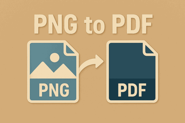 Step by step Guide for Converting PNG to PDF