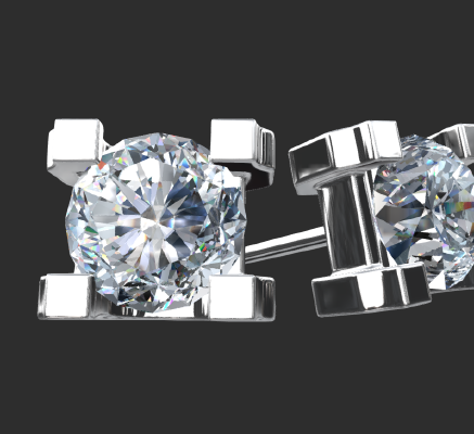 Earrings 452 | 3d print model