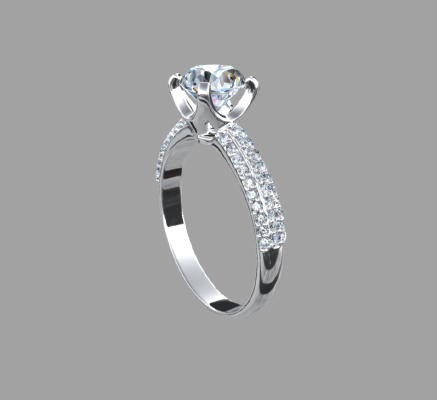 Women rings 468 | 3d print model