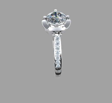Women rings 483 | 3d print model