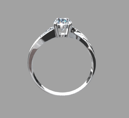 Women rings 487 | 3d print model