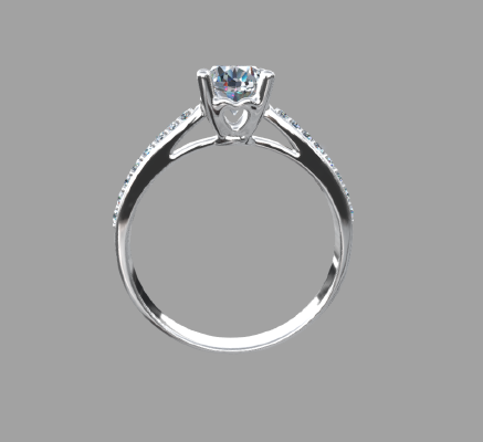 Women rings 492 | 3d print model