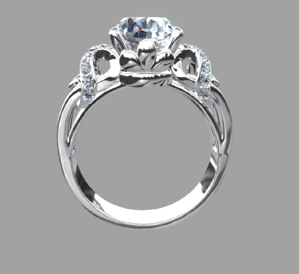 Women rings 496 | 3d print model