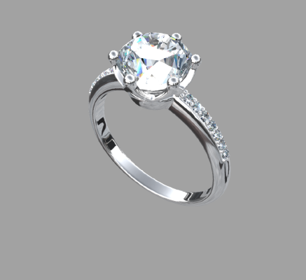 Women rings 509 | 3d print model