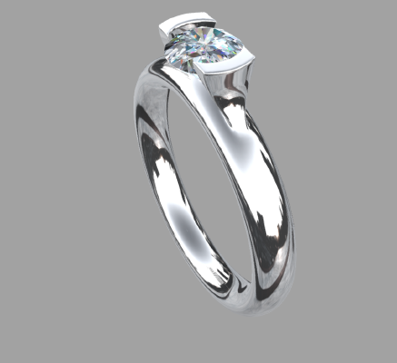 Women rings 513 | 3d print model