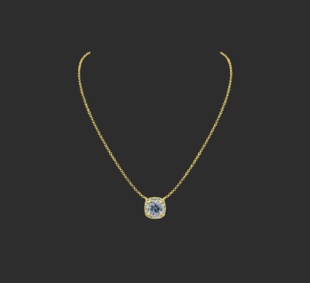 Pendant & Necklace 525 | 3d print model