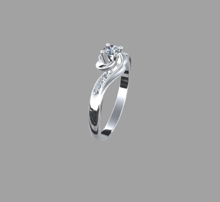Women rings 526 | 3d print model