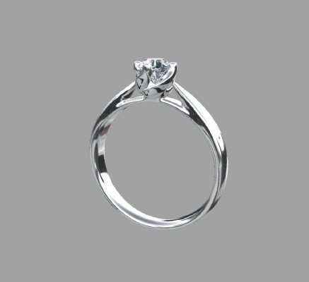 Women rings 528 | 3d print model