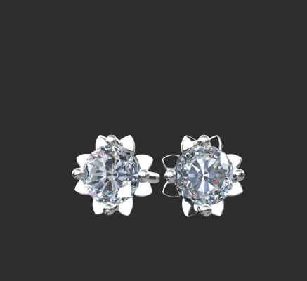 Earrings 531 | 3d print model