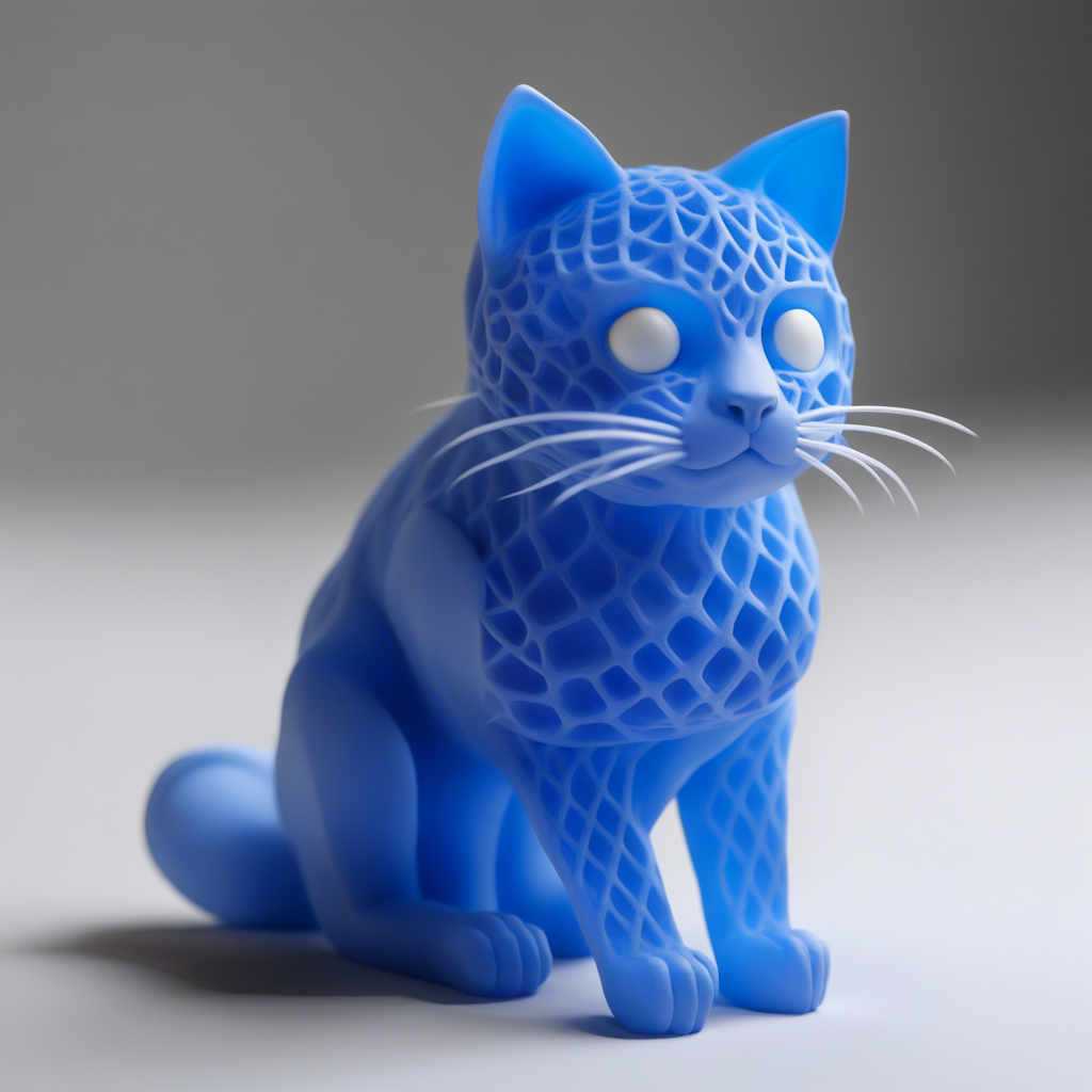 3D Printed Cat