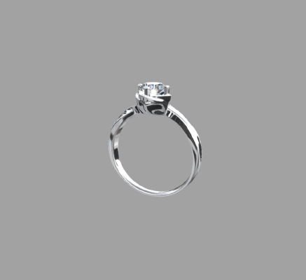 Women rings 537 | 3d print model