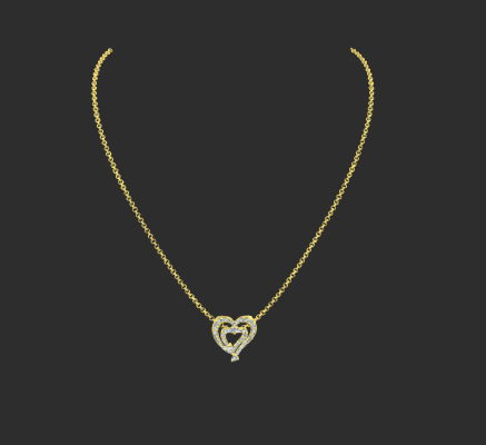 Pendant & Necklace 544 | 3d print model