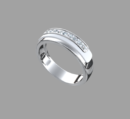 Women rings 545 | 3d print model