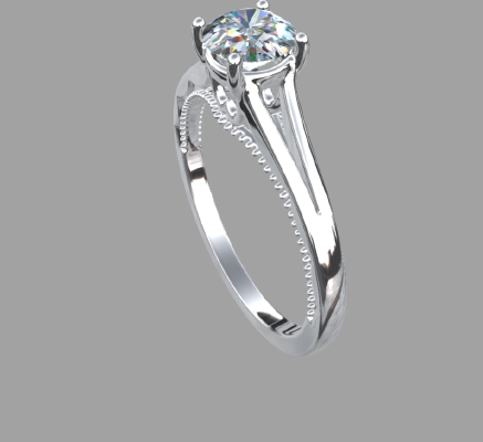 Women rings 546 | 3d print model