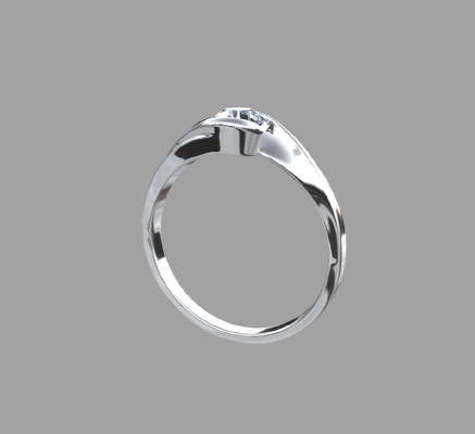 Women rings 547 | 3d print model