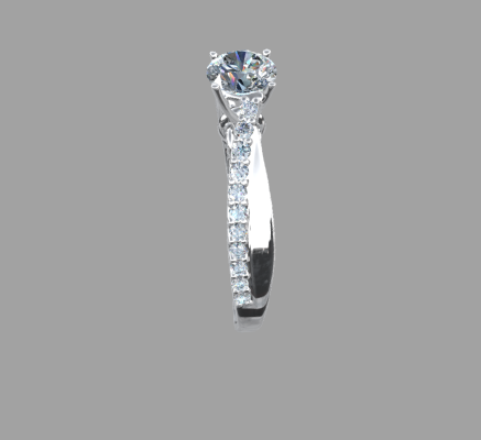 Women rings 551 | 3d print model