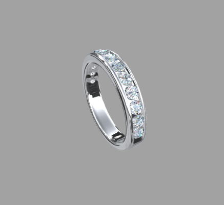 Women rings 555 | 3d print model