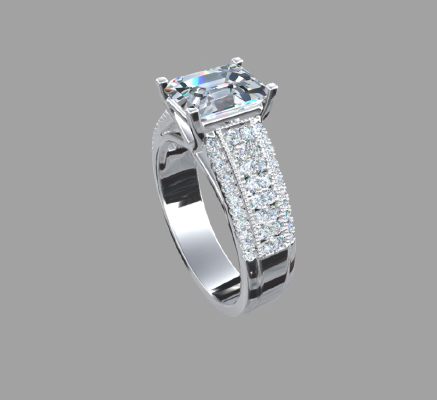 Women rings 559 | 3d print model