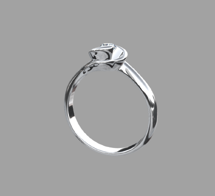 Women rings 568 | 3d print model