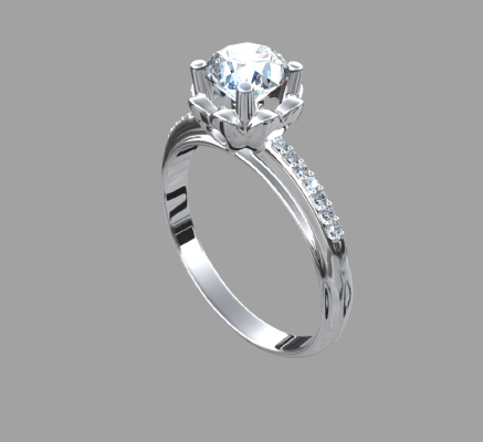 Women rings 575 | 3d print model