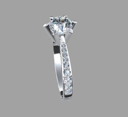 Women rings 576 | 3d print model