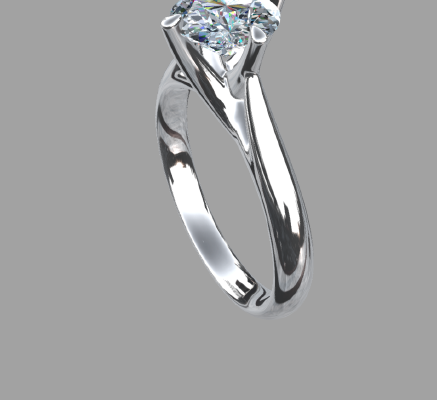 Women rings 581 | 3d print model