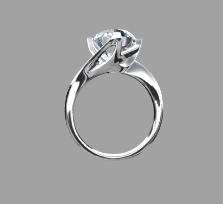 Women rings 583 | 3d print model