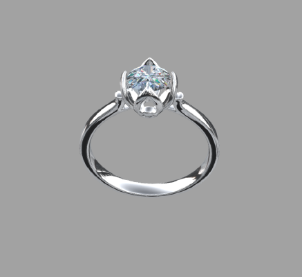 Women rings 586 | 3d print model