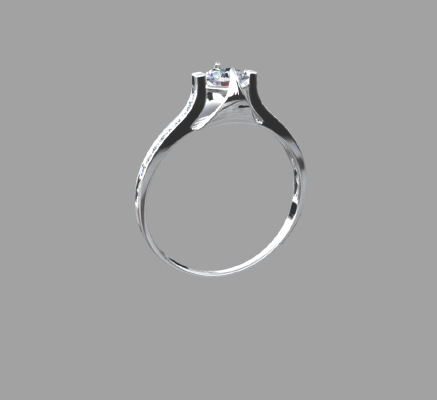 Women rings 587 | 3d print model