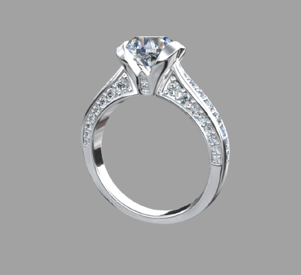 Women rings 608 | 3d print model