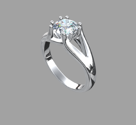 Women rings 616 | 3d print model