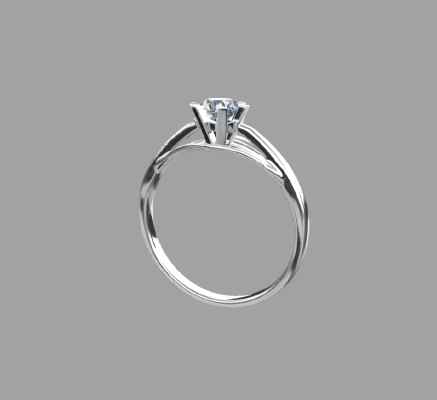 Women rings 617 | 3d print model