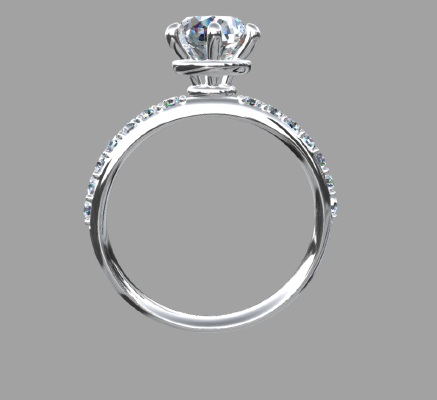Women rings 626 | 3d print model