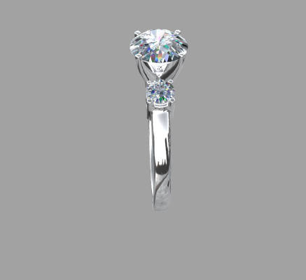 Women rings 639 | 3d print model