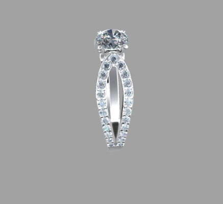 Women rings 659 | 3d print model