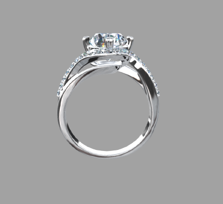 Women rings 662 | 3d print model