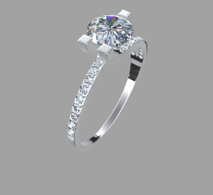 Women rings 663 | 3d print model