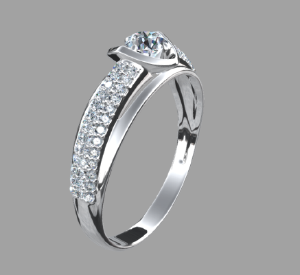 Women rings 666 | 3d print model