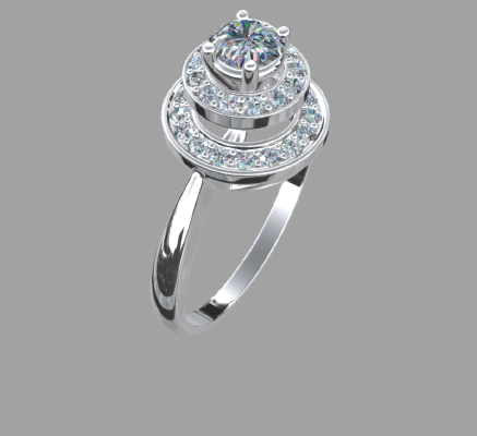 Women rings 667 | 3d print model